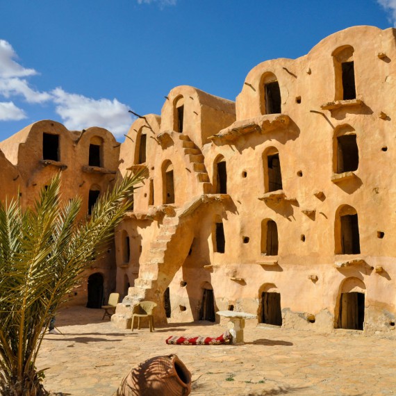 Ksar Oued Soltan - zde se natáčely epizody Star Wars