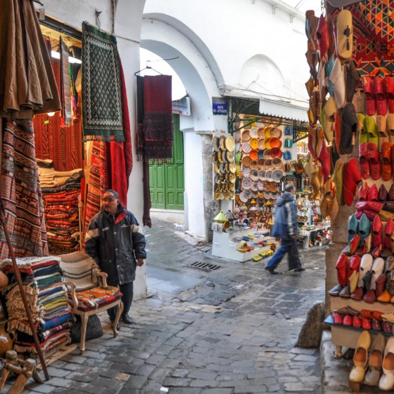Tunis - procházka medinou 