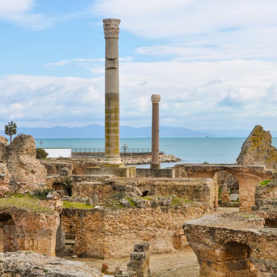 Antoninové koupele v Kartágu 