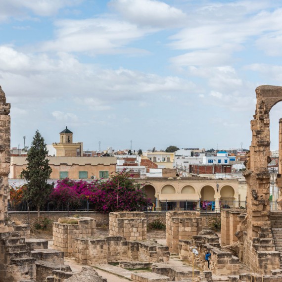 Tunisko je plné historických památek. 