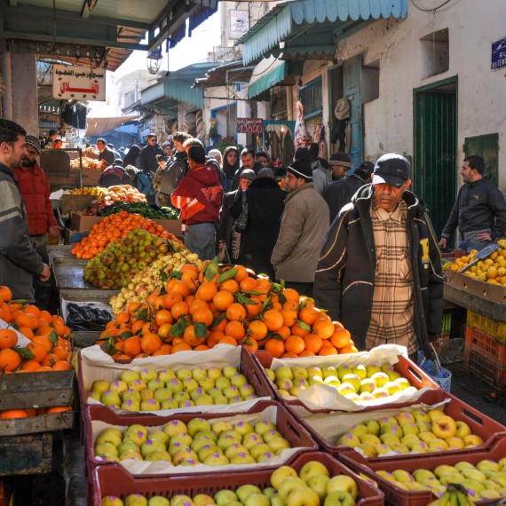 Procházka orientálními tuniskými uličkami