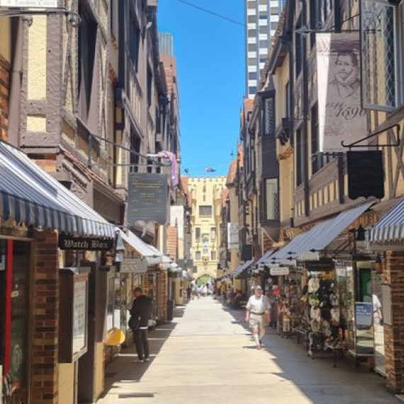 Procházka uličkami Perthu 