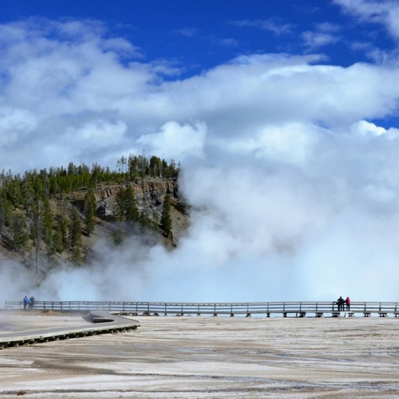 Procházka národním parkem Yellowstone 