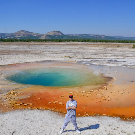 NP Yellowstone a jeho krásné přírodní scenérie 