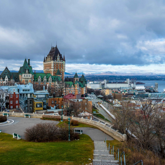 Krásne výhľady na Quebec
