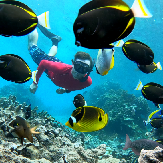 Pod vodou se budete cítit jako v pohádce 