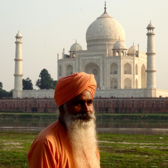 Sikh u Taj Mahalu