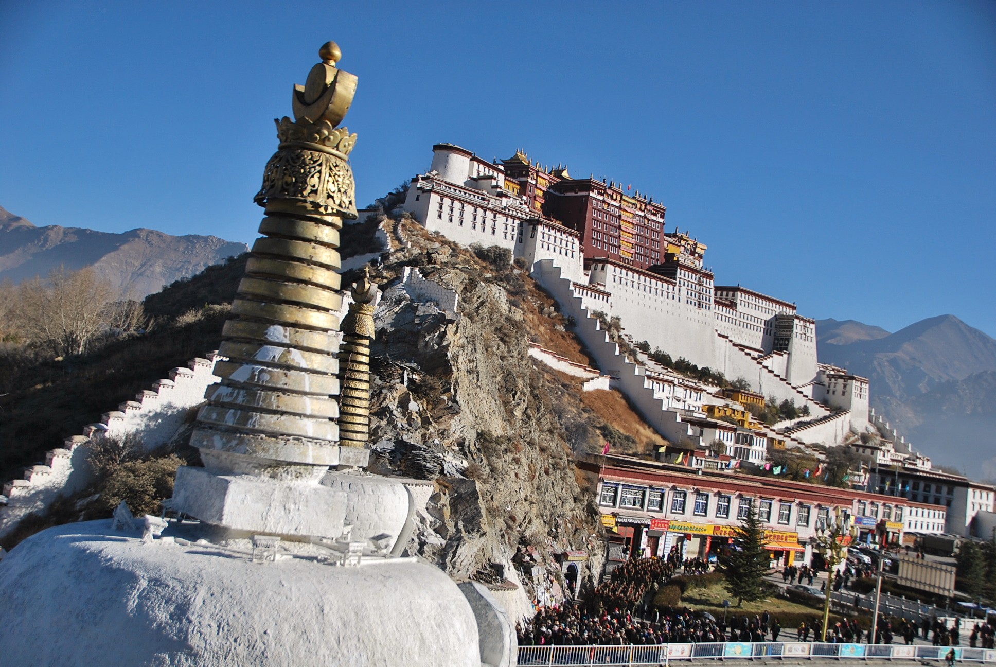5. Dalajláma stavěl Potalu v 17. století 50 let