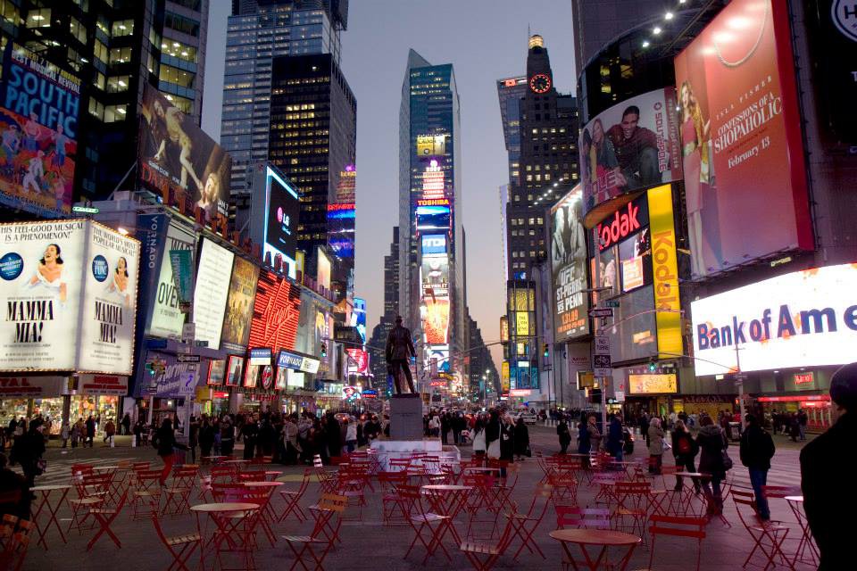 Noční život na Manhattanu