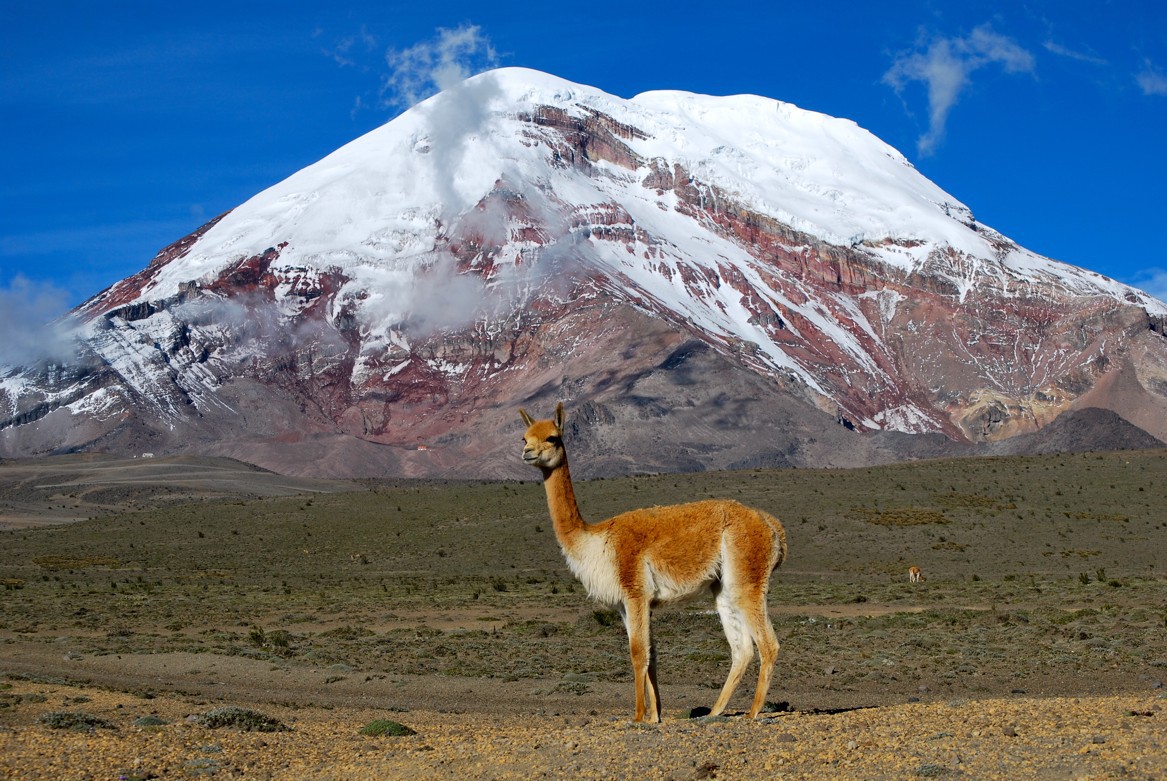 Díky poloze na rovníku je ekvádorské Chimborazo skutečně nejvzdálenější místo na zemi od zemského jádra