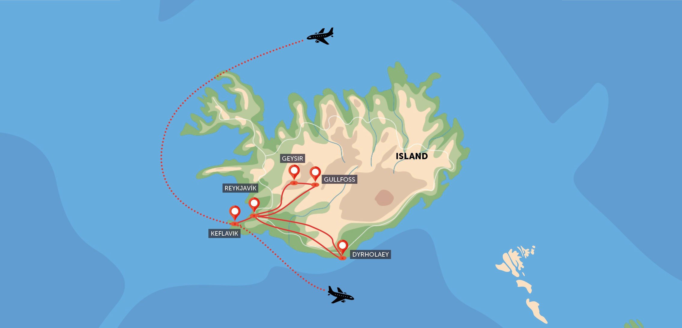 Island – polární záře a svátky piva
