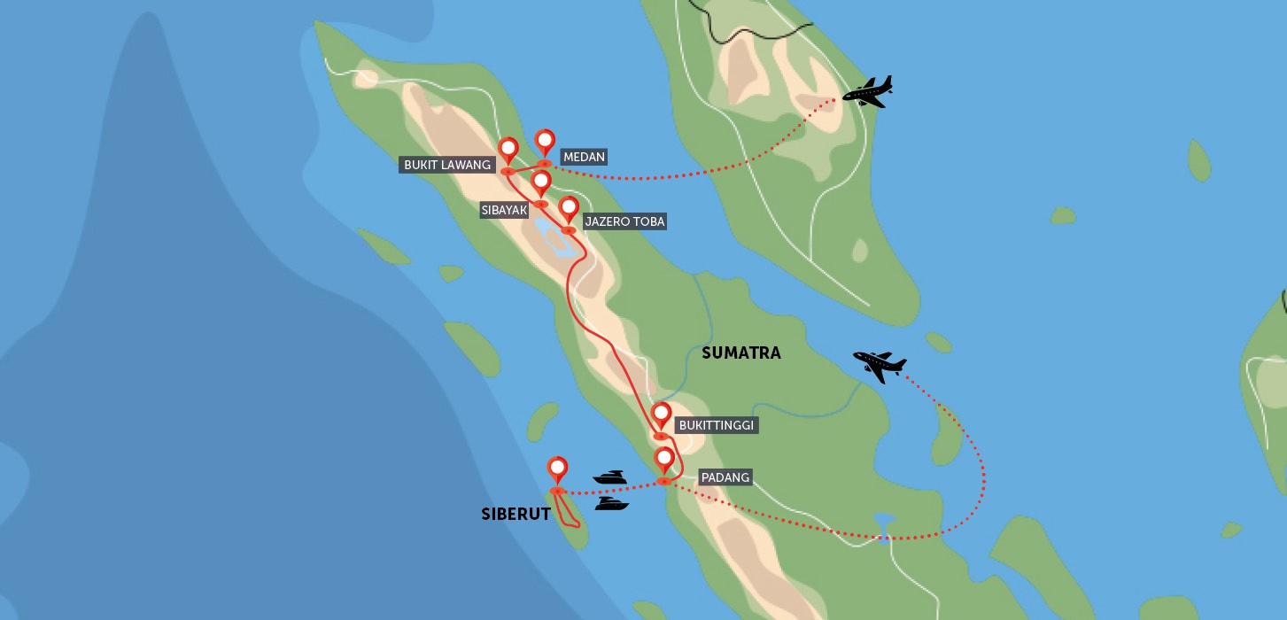 Sumatra - Siberut a Mentavajci