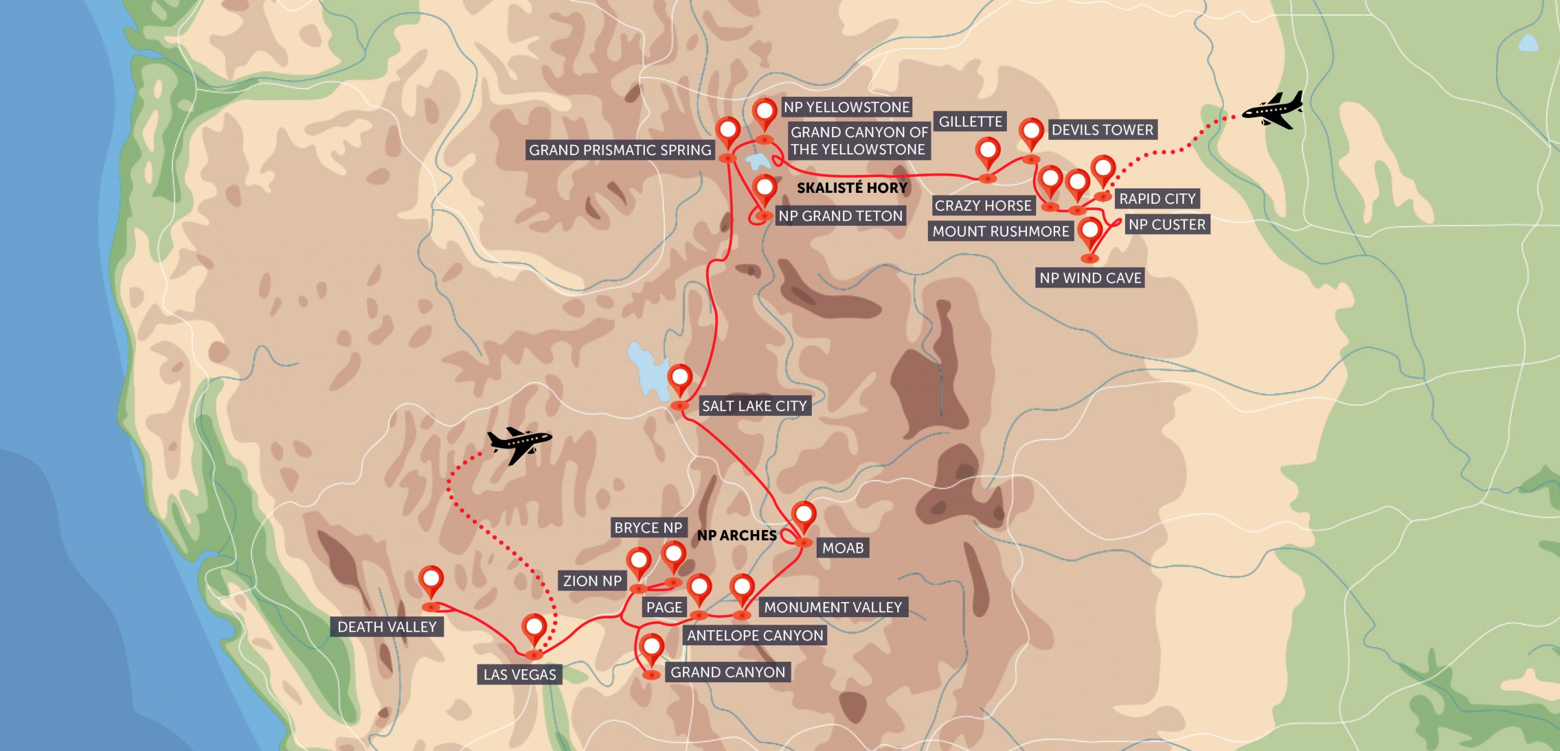 Přírodní klenoty USA