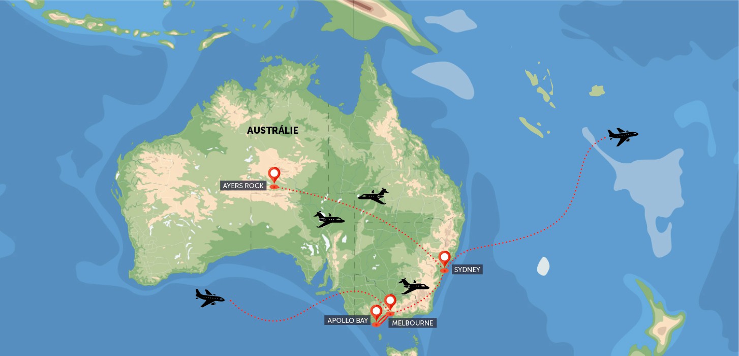 Austrálie - Sydney a Melbourne