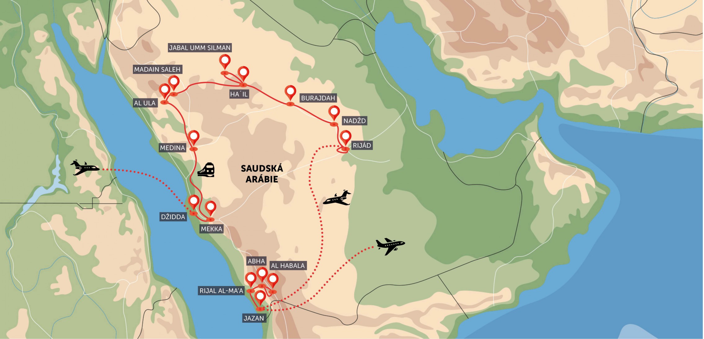 Saúdská Arábie XL