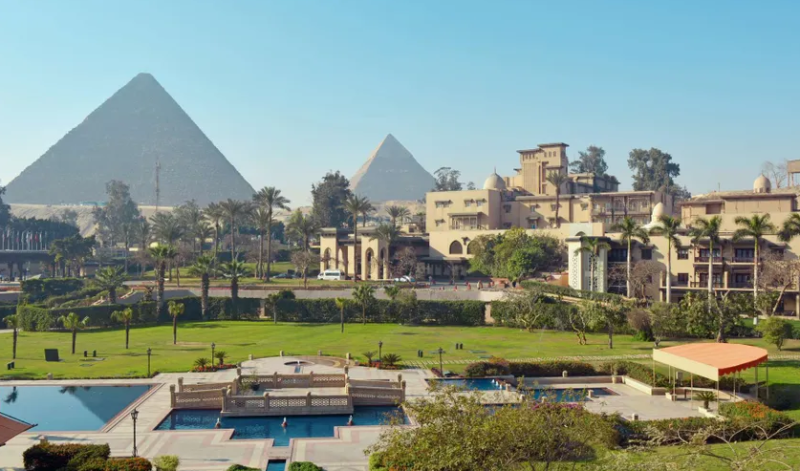 Nejlepší hotely světa: Marriott Mena House, Káhira