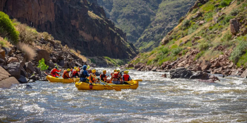 Rafting na řece Colorado