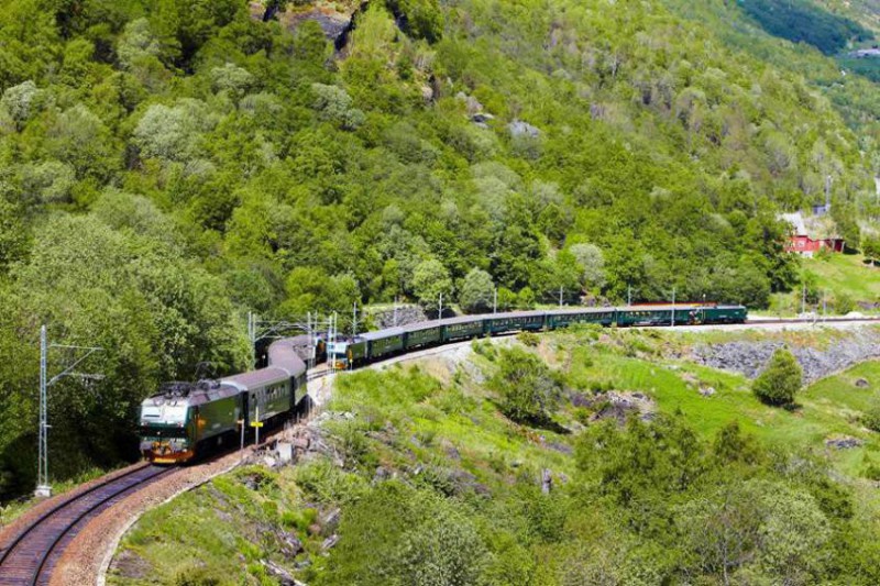 Výlet železnicí Flam - Myrdal - Flam