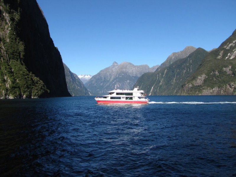 Plavba po Milford Sound, nejdeštivějším místě na světě