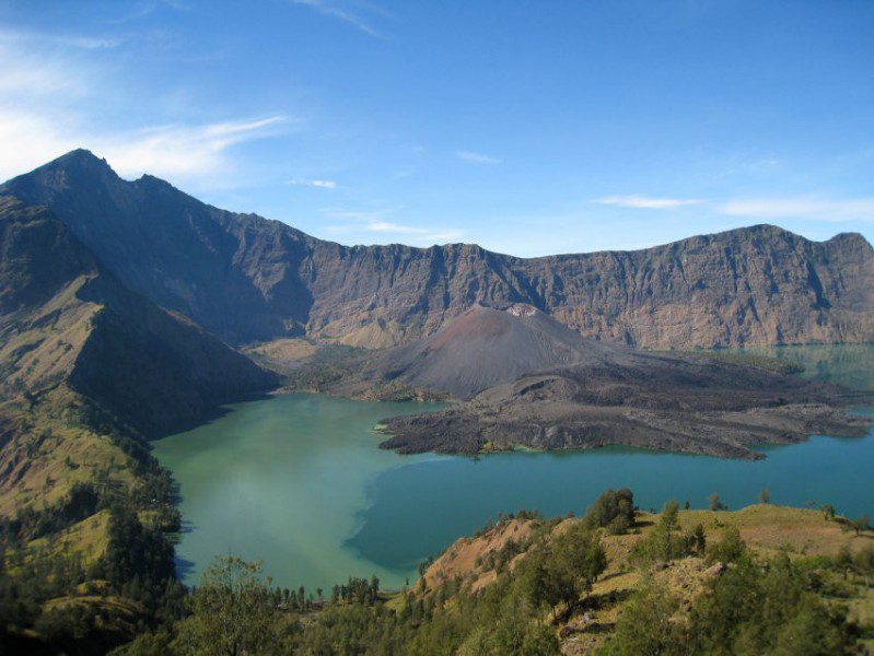 Fakultativní výstup na sopku Rinjani