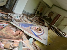 Zničené obrazy v Pripjati