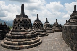 Budhistický Borobudur, Jáva