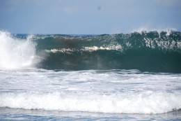 Obrovské vlny na Bali