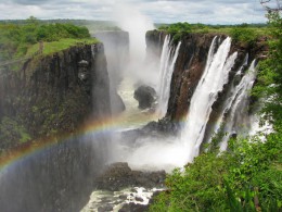 Viktoriiny vodopády, Zambie 