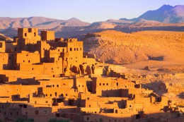 Pevnost ve městě Ouarzazate
