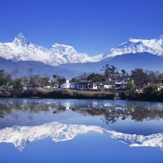 Jezero Pokhara, Nepál