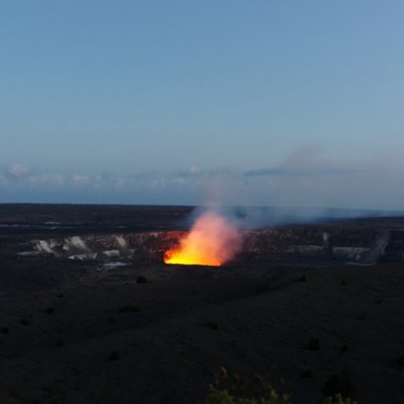 Budeme pozorovat sopečnou činnost Havaje