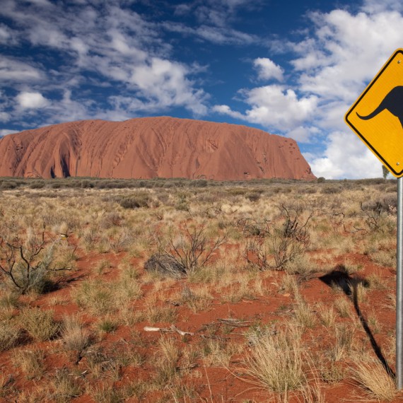 Uluru je ikona rudé Austrálie 
