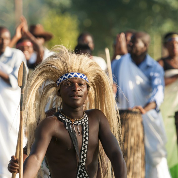 Tradiční tance ve vesnici bývalých pytláků