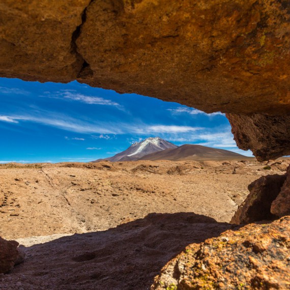 Příroda na severu Chile, kde skoro nikdy neprší 