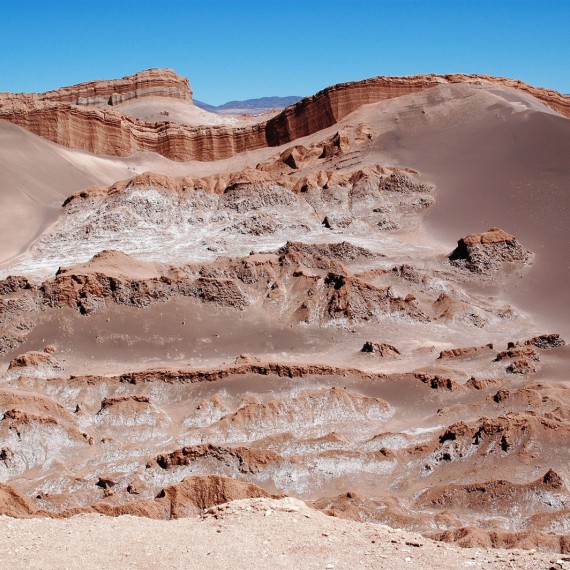 Údolí měsíce na severu Chile 