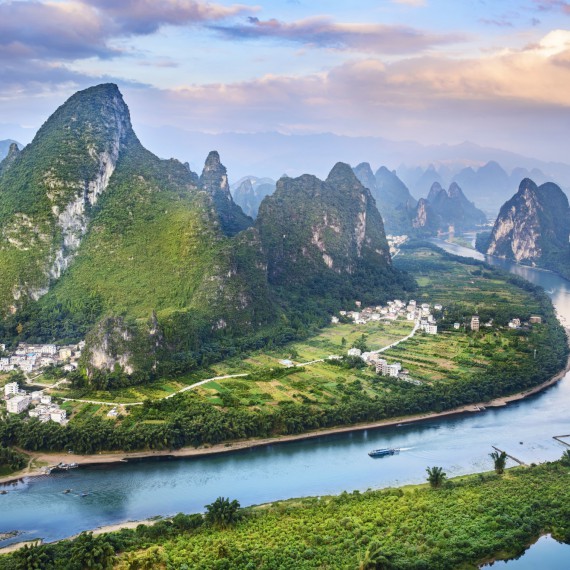 Yangshuo a okolí je jedním z nejkrásnějších míst Číny