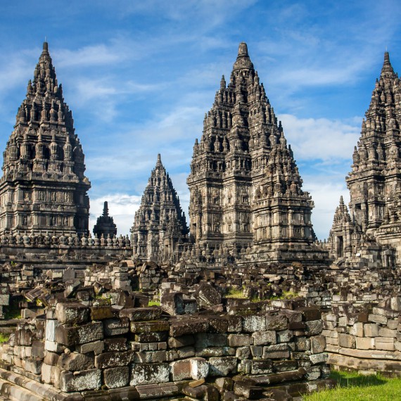 Hinduistický chrám Prambanan