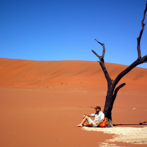 Mrtvá akácie v Deadvlei