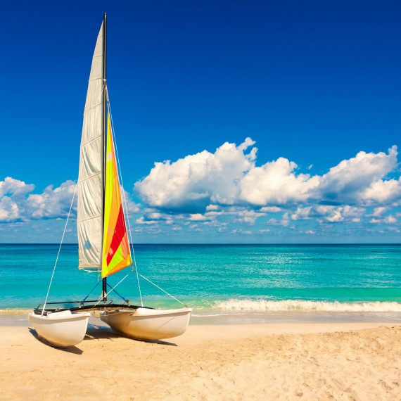 Pláž Varadero na Kubě 