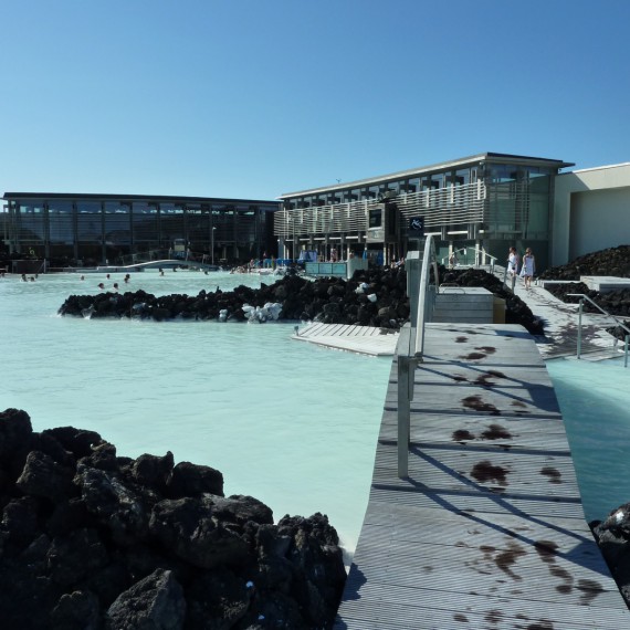 Modrá laguna na Islandu 