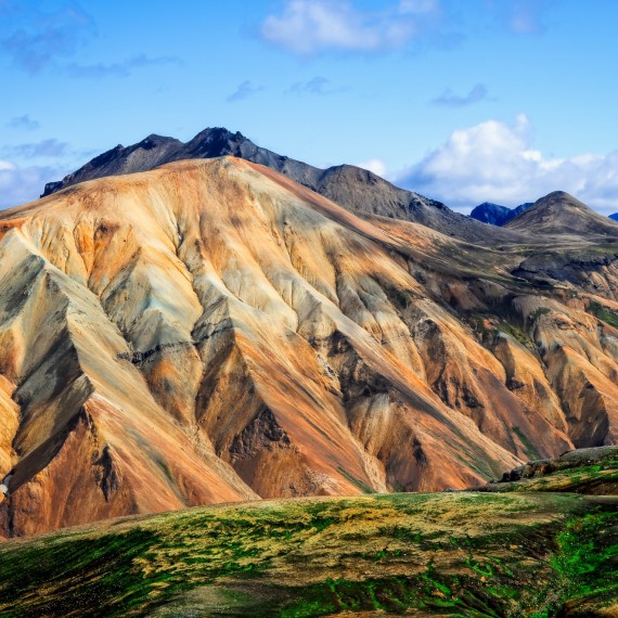 Duhové hory Landmannalaugar