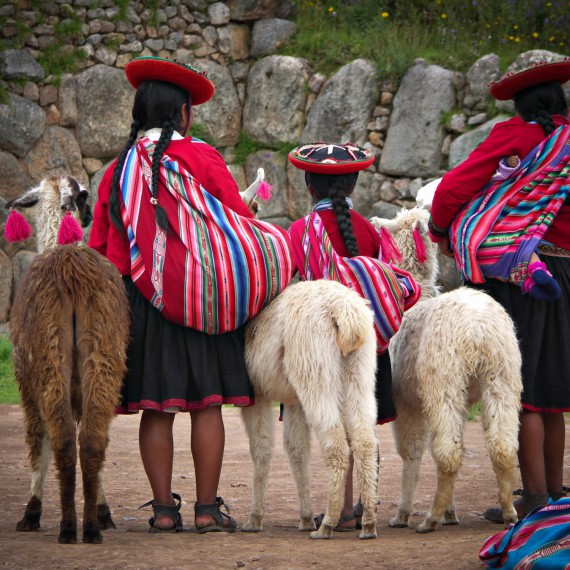 Typický pohled v Peru