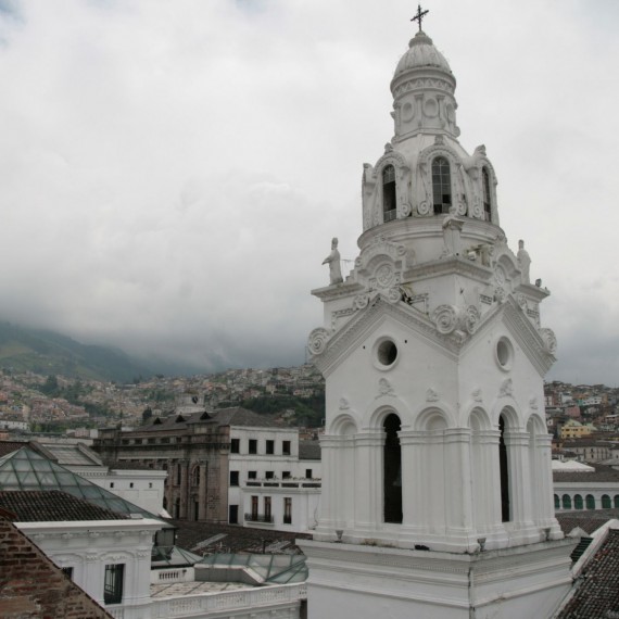 Architektura Quita je pastvou pro oči