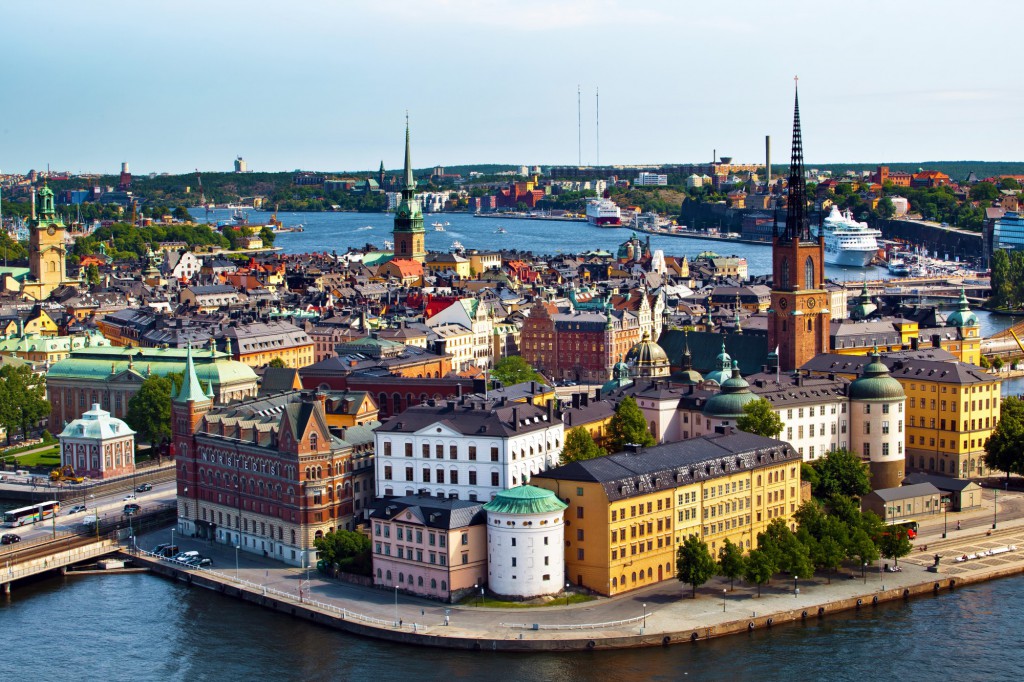 Výhled na Stockholm 