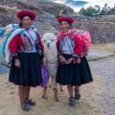 Peruánské indiánky ve svých krojích