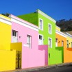 Pestrobarevná čtvrť Bo-Kaap v Kapském Městě