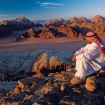 Na Wadi Rum dodnes žijí Beduíni