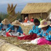 Život na rákosových ostrovech na jezeře Titicaca