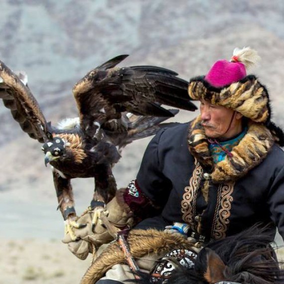 Orlí lovci v Mongolsku