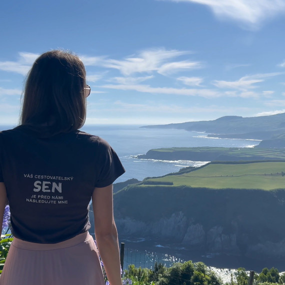 Úchvatná krajina na Azorských ostrovech.